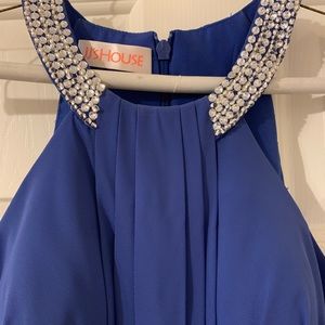 Royal blue Jj’s house chiffon dress